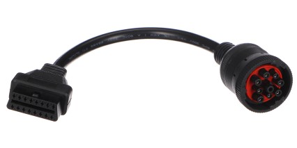 OBD-II adapter 9-pin J1939 for Cummins trucks MECHANIC CABLE 7