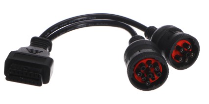 OBD-II adapter 9-pin J1939 and 6-pin J1708 MECHANIC CABLE 8