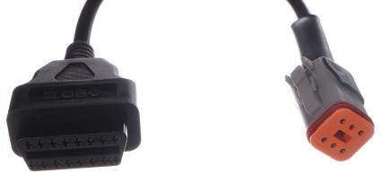 OBD-II 6-pin adapter for Harley-Davidson motorcycle MECHANIC CABLE 21