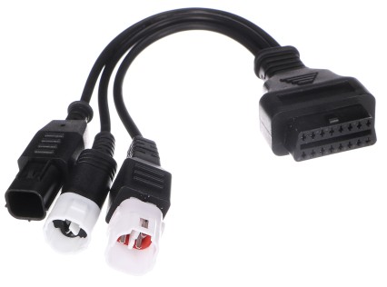 OBD-II 3-pin/4-pin/6-pin adapter for Yamaha and Honda motorcycles MECHANIC CABLE 22