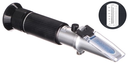 Refractometer for measuring beer wort / brewery sugar meter AT 32 SIXTOL