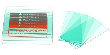 Protective glass for welding helmet WELDING, 10 pcs - spare part
