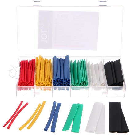 Heat-shrink tube set MECHANIC TUBE SET 128, 128 pcs