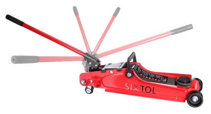 Trolley hydraulic jack 2.5t low-profile SX JACK 2.5T 360