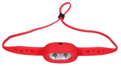 Headlamp with rubber strap HEADLAMP STAR, 120 lm, LED, USB