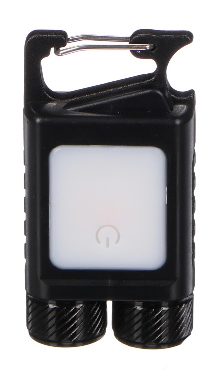 Multifunction keychain flashlight with magnet LAMP KEY 1, 500 lm, COB LED, USB