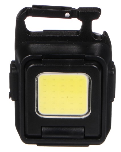 Multifunction keychain flashlight with magnet LAMP KEY 2, 900 lm, COB LED, USB