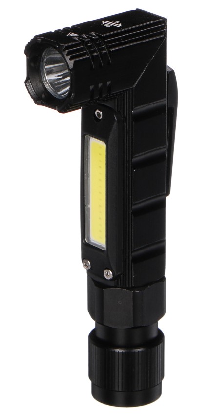 Work flashlight with magnet LAMP WORK 2, 150 lm, COB LED, USB
