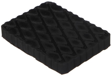 Rubber pad for car jack JACK PAD 12, 160x120x20 mm