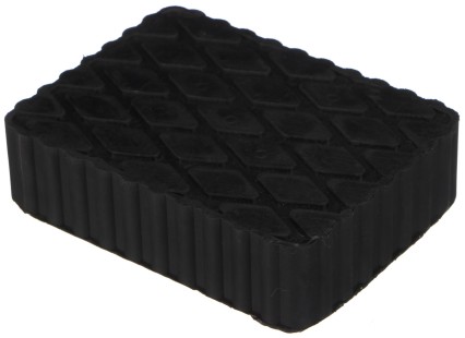 Rubber pad for car jack JACK PAD 13, 160x120x40 mm