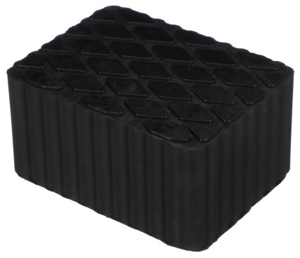 Rubber pad for car jack JACK PAD 14, 160x120x80 mm