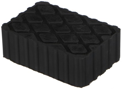 Rubber pad for car jack JACK PAD 17, 120x80x40 mm