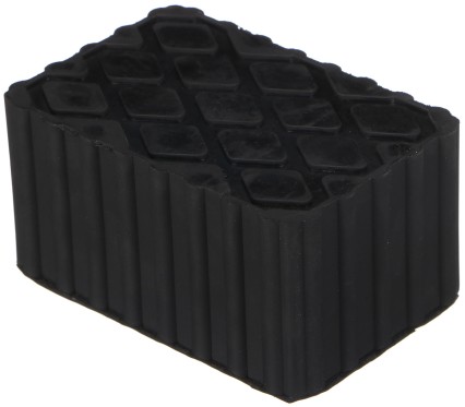 Rubber pad for car jack JACK PAD 18, 120x80x60 mm