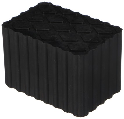 Rubber pad for car jack JACK PAD 19, 120x80x80 mm