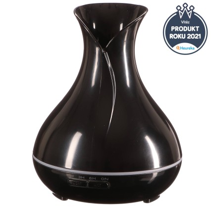 Aroma diffuser Vulcan glossy black 350 ml