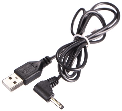 Replacement USB power cable DC jack 3.5x1.35mm, for diffusers Flower and Ball