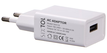 Universal USB power adapter 5V/2A, for diffusers Car Flame, Bloom and Honey