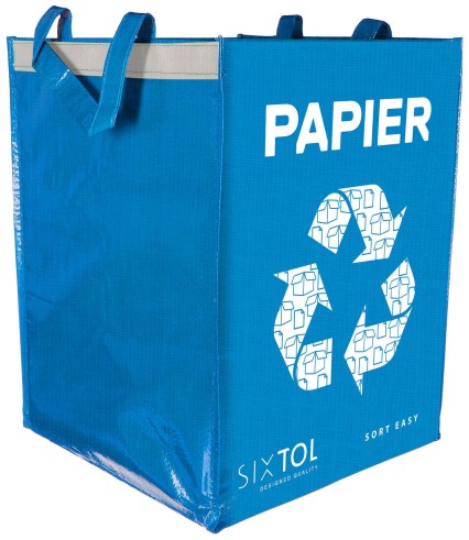 Recycling bag SORT EASY PAPIER, 30x30x40cm, 36l