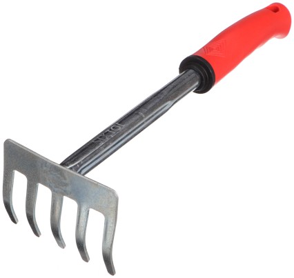 Hand rakes, length 290 mm, ergonomic handle