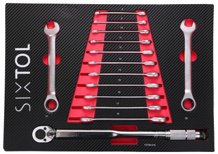 Tool module for workshop trolley MECHANIC TOOL TRAY 7, 14 pcs