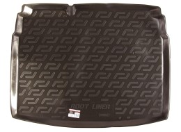 Rubber trunk mat for Volkswagen Golf VI Hatchback (A6 5K) (3/5-door) (08-13)
