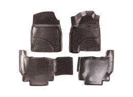 Rubber floor mats Toyota Land Cruiser (200 J20) (07-) (3D)