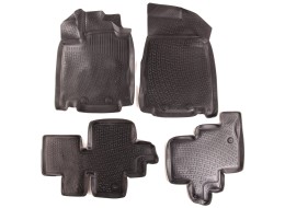 Rubber mats Nissan Pathfinder IV (R52) (12-)  (3D)