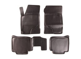 Rubber mats Kia Cerato I (LD) (03-09)  (2D)