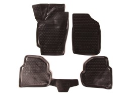3D Rubber floor mats for VOLKSWAGEN Polo, 2010->, sedan