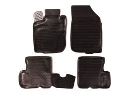 Rubber floor mats RENAULT Duster 4WD, 2011-2015