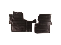 Rubber mats VOLKSWAGEN Crafter 10/2008->, 2pcs