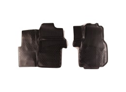 3D Rubber floor mats for VOLKSWAGEN Crafter, 2017->, van, Europe, set of 2