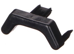 Plastic end cap for the rail of BIKE 2 / 3 / 4 bike carrier, black - replacement part