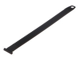 Clamping strap for bike rack on towbar, length 27cm, black - spare part