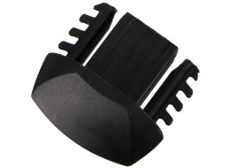 Plastic end cap for ROOF RACK IN / FIX crossbar, black - spare part