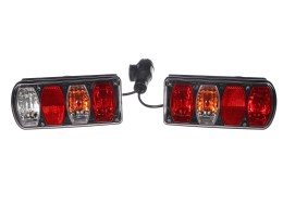 Light set with cable and 13-pin plug for E-BIKE PREMIUM bike carrier - spare part