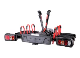 Towbar bike carrier E-BIKE 3 PREMIUM - 3 e-bikes, load capacity 60 kg, foldable