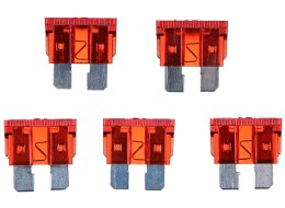 Automotive blade fuse set MECHANIC FUSE SET 10A, 100 pcs