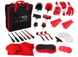 Multifunctional set of tools for cleaning and washing the car CAR DETAILING 33, 33 pcs