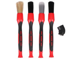 Set of precision brushes with interchangeable attachments for car cleaning CAR DETAILING BRUSH 4