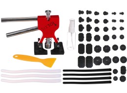 Car body dent repair kit with puller CAR BODY REPAIR SET 50, 50 pcs