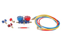 Car Air Conditioning Pressure and Leak Testing Kit MECHANIC AC TESTER 1