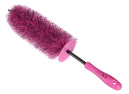 Brush for cleaning car wheel rims CAR DETAILING TIRE BRUSH PINK