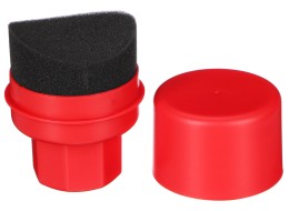 Hand-shaped sponge for car tire waxing CAR DETAILING MANUAL PAD 2