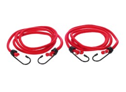 Rubber fastening straps/bungee cords CARGO CORD BASIC 200, 200 cm, 2 pcs
