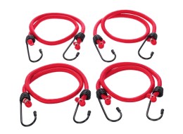 Elastic fastening straps/bungee cords CARGO CORD BASIC 80, 80cm, 4 pcs
