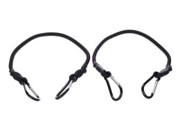 Rubber fastening straps/elastic cords CARGO CORD CARABINER 50, 50 cm, 2 pcs