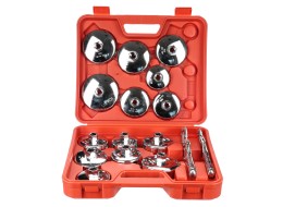 Set of cup wrenches for oil filters MECHANIC OIL WRENCH 16, 16 pcs