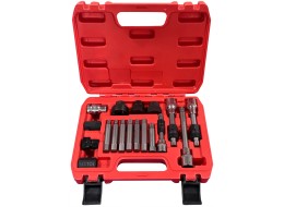 Alternator Pulley Installation and Removal Set MECHANIC PULLEY SET 2, 18 pcs