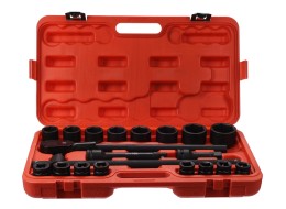 Socket set with ratchet MECHANIC WRENCH SET 2, heavy-duty, 21 pcs